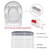 4PCS Toilet Seat Spacers With Strong Adhesive Design Quick Install AntiSlip ABS Toilet Lid Bumper Bathroom Accessories