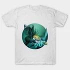 Cat in a submarine Made in Australia T-Shirt M
