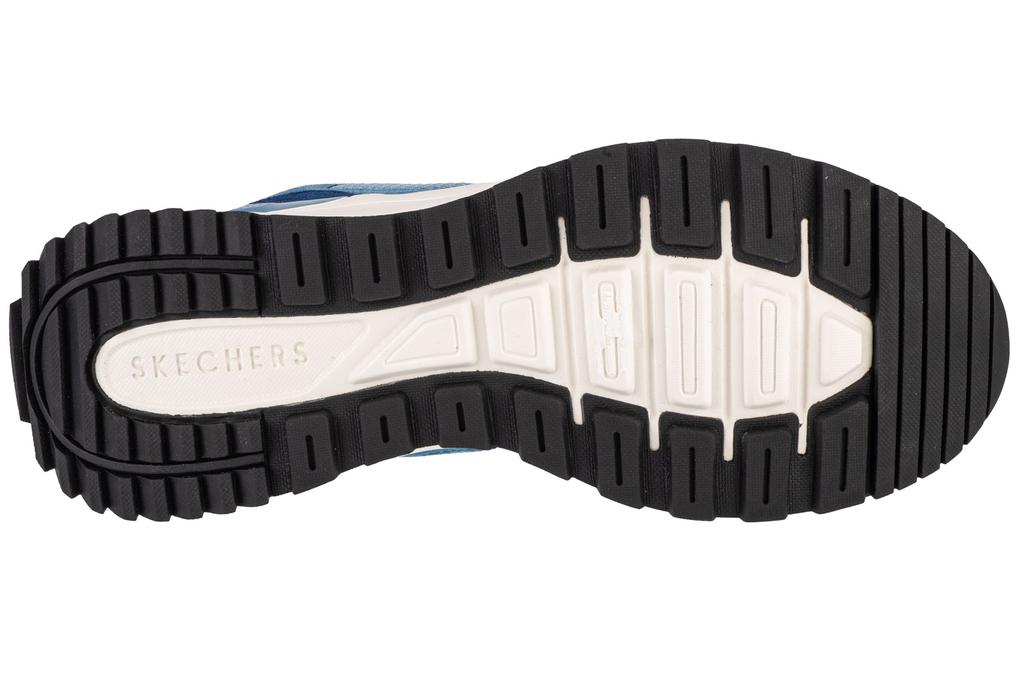 Skechers Fury - Fury Lace Low, Mens Blue Sneakers