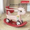 3-in-1 Wooden Rocking Horse & Ride-On Toy: Perfect First Birthday Gift for Boys and Girls