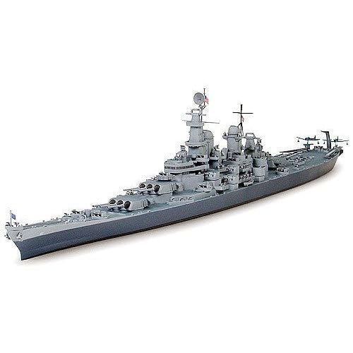 Tamiya 1/700 Waterline Series No. 613 U.S. Navy Battleship Missouri Plastic Model Kit 31613