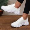 Female Designer Shoes Comfortable Mesh Breathable Minimalist Walking Shoes Outdoor Casual N Slip Women Sneakers Platform Shoes