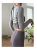 Women's Long Sleeve Yoga Shawl - Perfect for Autumn/Winter Workouts