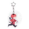 Chibi Sousou No Frieren Acryl Schlüsselanhänger Fern Stark Exquisite Schultaschen Dekoration Anime Cartoon Zubehör Anhänger Schlüsselanhänger Geschenk