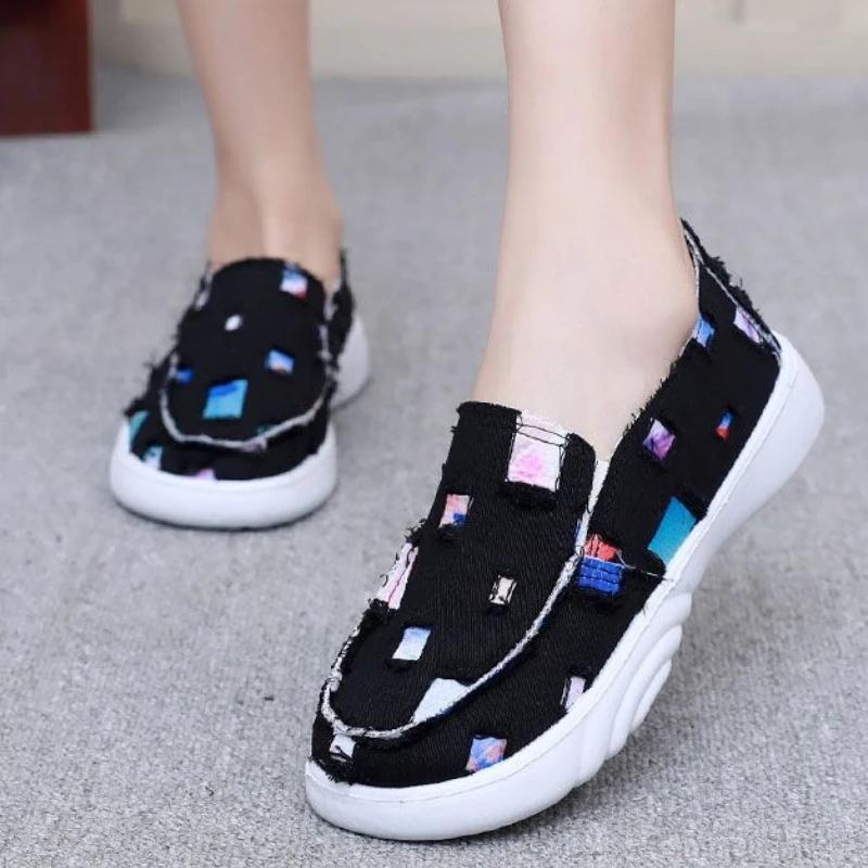 Fashion Ladies Footwear New In Light Summer Women's Canvas Shoes Walking 39 Cheap High Quality Offers Fashion 2025 Vulcanized Shoe Deals
