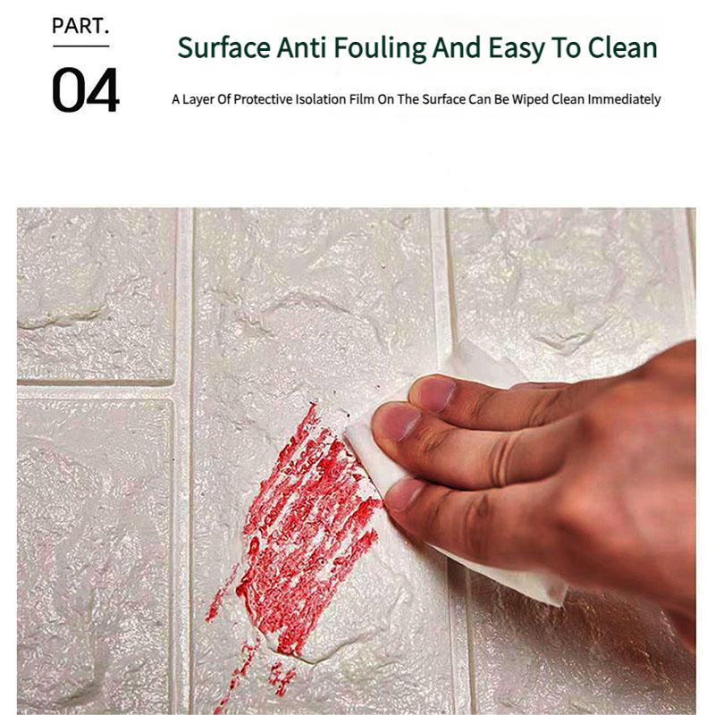 Kids Safety Wall Padding, Self-Adhesive XPE Foam Panels for Nursery, Soundproof Corner Guards Waterproof & Washable