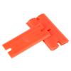 100pcs Double Edged Plastic Razor Blade Car Wrap Sticker Squeegee Window Glass Clean Scraper Car Accessories Label Clean Razor Glue Remover