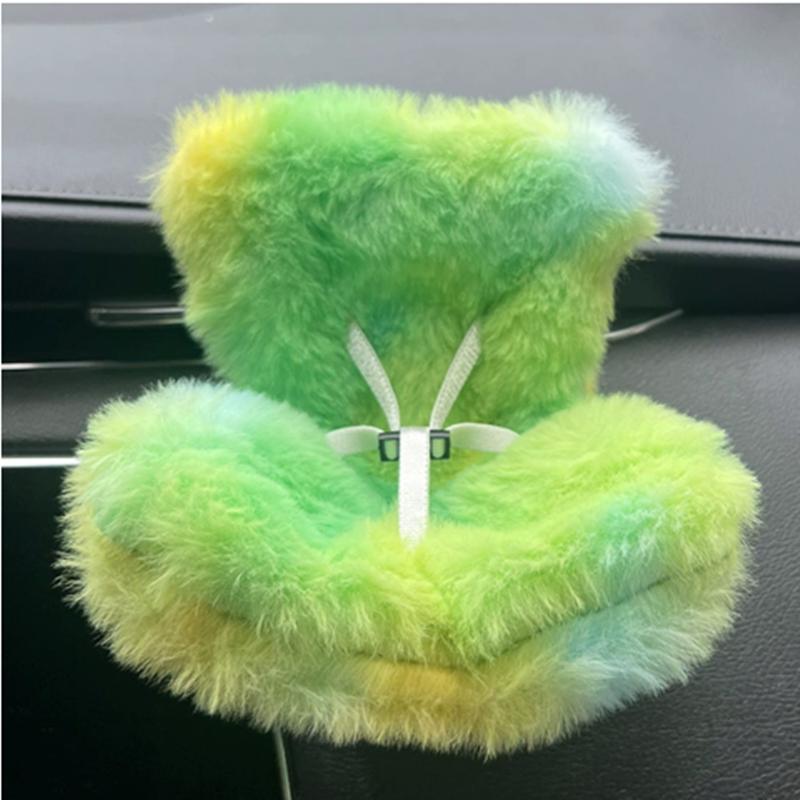 15-17cm Car Doll Seat For Labubu Doll Safety Seat Cute Doll Air Outlet Aromatherapy Decoration Car Interior Decoration