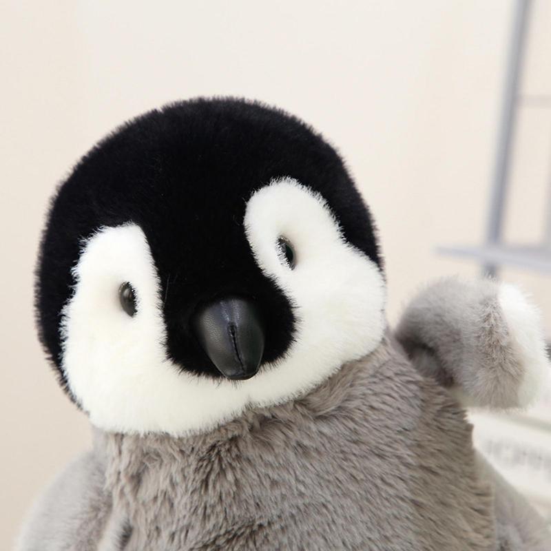 Plush Penguin Doll Ornament Realistic Animals Plush Toy for Couch Home Decor