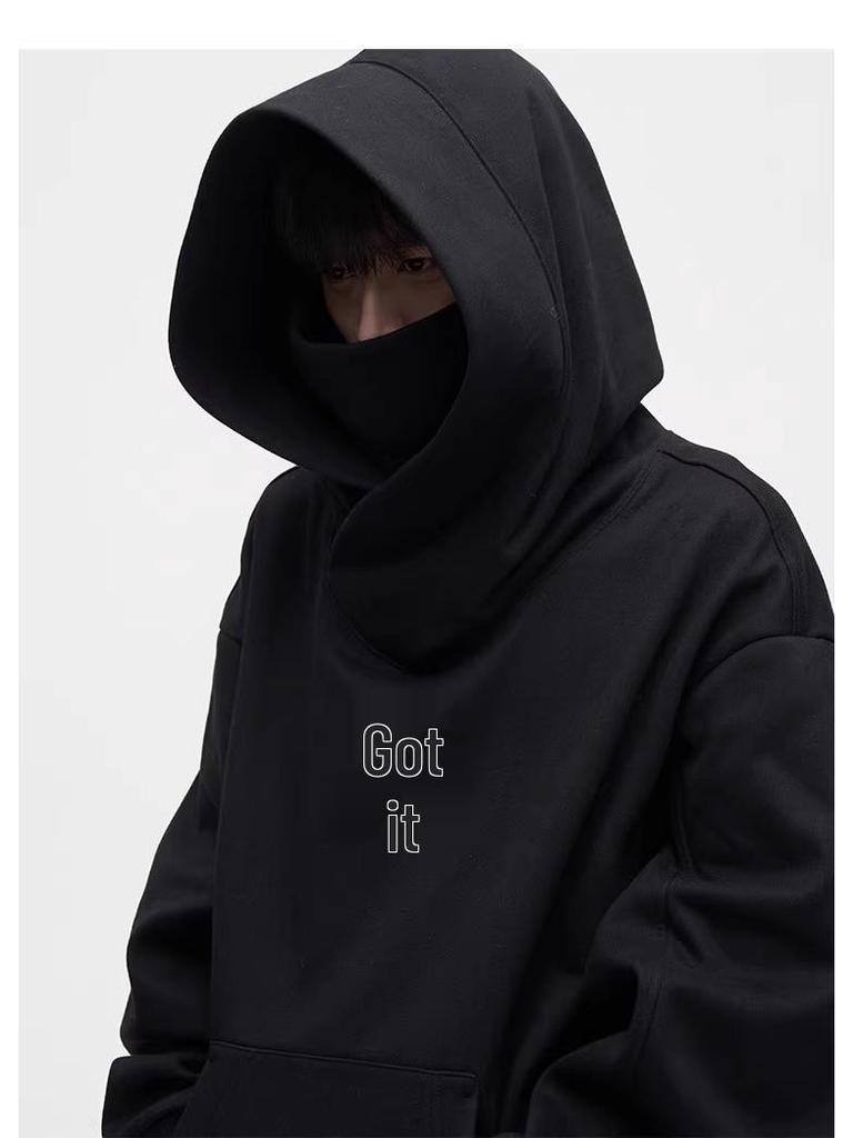 Unisex Korean Style Heavyweight Hoodie - Autumn/Winter Casual Streetwear