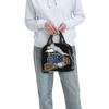 Zug Eisenbahn Isolierte Lunchtasche für Damen Kinder Auslaufsichere Lebensmittelbehälter Thermische Lunchbox Tragetasche