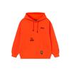 Li Ning Badfive Changan Youth Embroidered Printed Hoodie Unisex Hoodies Fluorescent-Orange AWDRF91-2