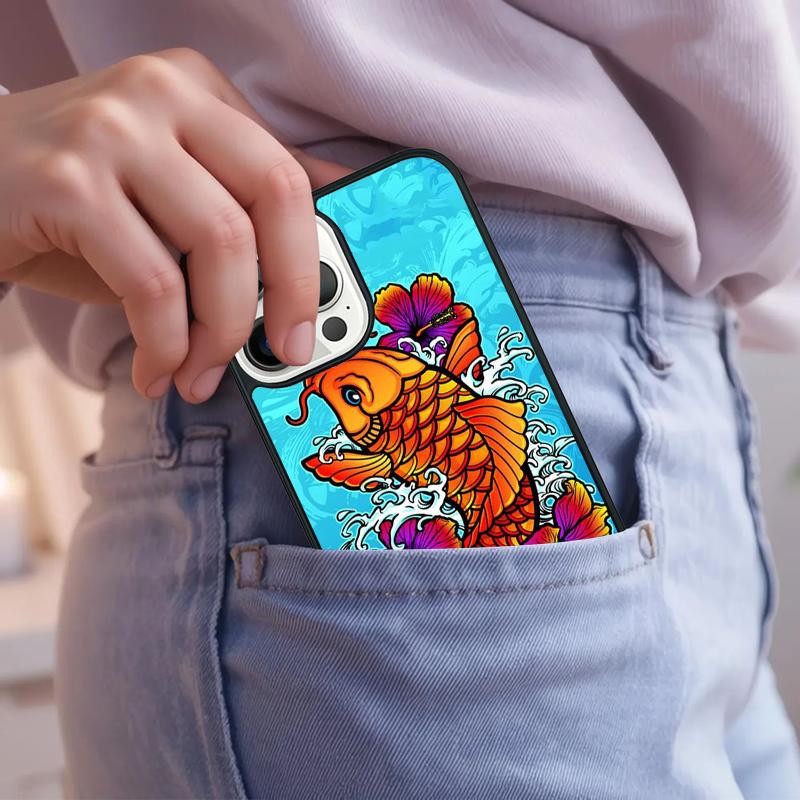 Hunting Fishing Art Fish Box Phone Case For iPhone 17 Air 15 16e 14 13 Pro Max Coque 12 11 Pro Max PLUS Cover