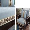 Chinese Style Antique Sofa Cushion High End Anti Slip Sofa Cover Snow Resistant Seat Towel Cloth Living Room Sofa Protective Mat