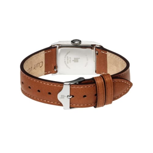 Authorized LIP Watch Women's Watch 671620 Churchill C18 Silver Brown Leather