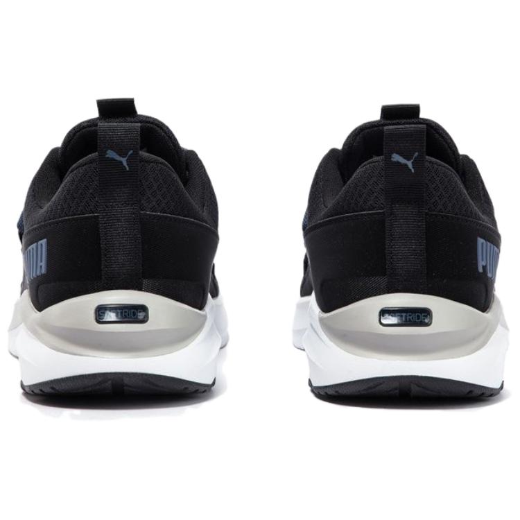 Puma Softride One4All Comfortable Lightweight Shock Absorbing Slip Resistant Durable Low Top Casual Running Shoes Men Sneaker Black Blue 377671-09
