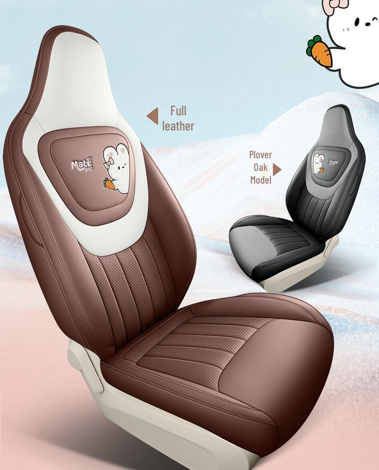 2024 Hongguang MINIEV Vollleder Autositzkissen für Modell der dritten Generation