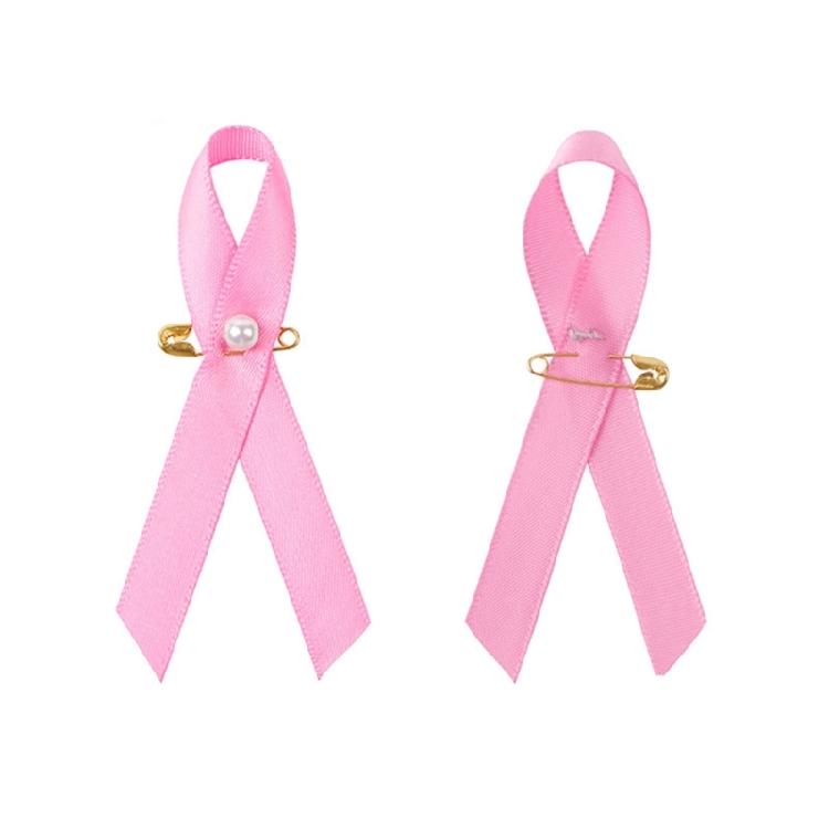 200 Pack Pink Ribbon Pins Health Awareness Pins Brooch Lapel Pin Ribbon Corsage