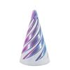 3D tištěná hračka se spirálovým kuželem Fidget Toy Impossible Pyramid Passthrough Sculpture Mini Vortex Thread Illusion pro děti a dospělé