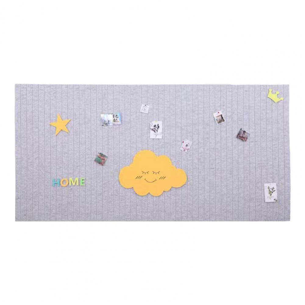 Felt Wall Sticker Bulletin Boards Message Board Living Room Office Decoration Acoustic Panels Nursery Artwork Display