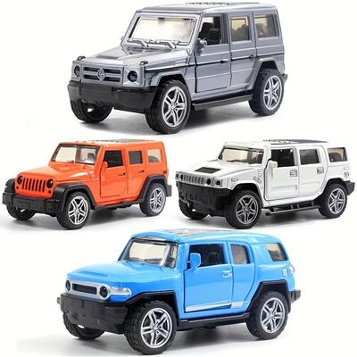 דגם מכונית מסגסוגת Diecast רכב שטח צעצוע מכונית דלתות נפתחות משיכה לאחור רכב מתכת צעצוע לילדים בנים בנות מבוגרים מתנות יום הולדת