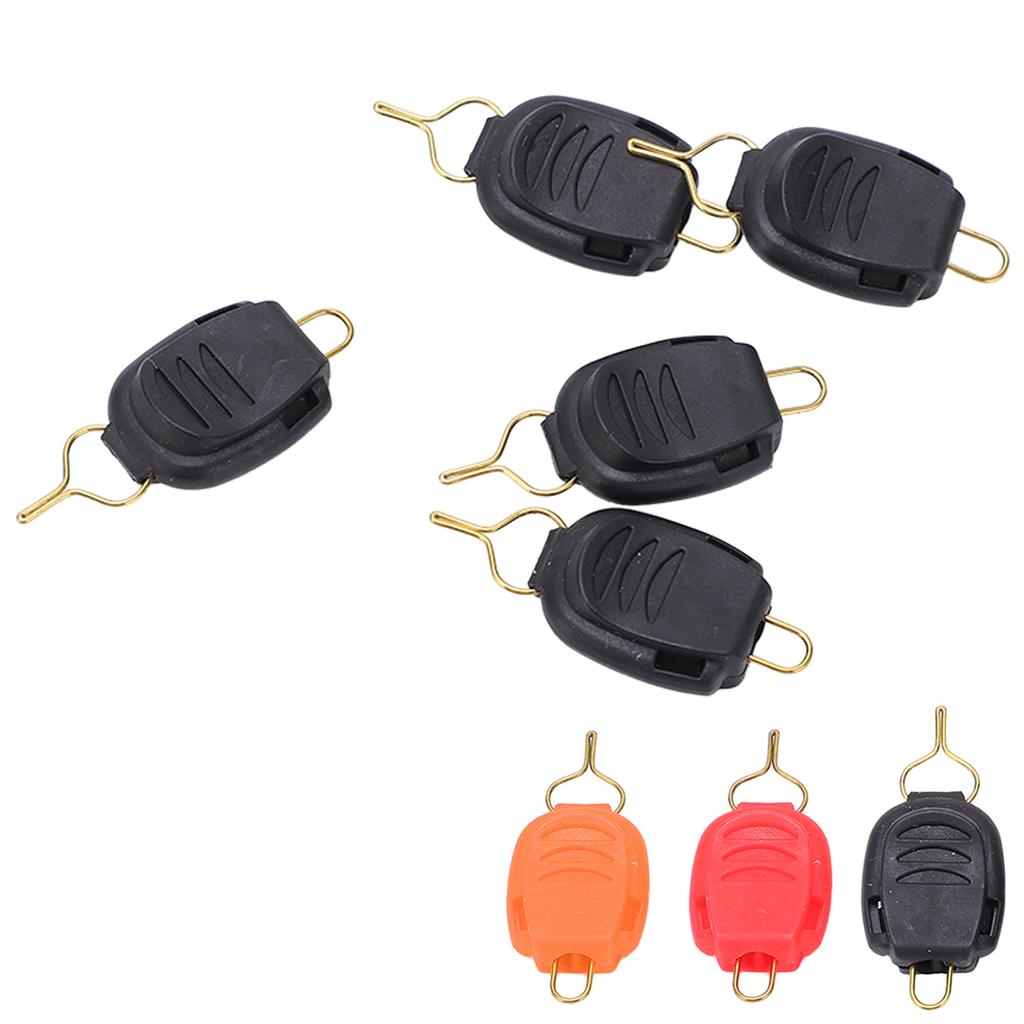 Cheap 5PCS Fishing Line Stopper Baitcasting Reel Fishing Line Clip