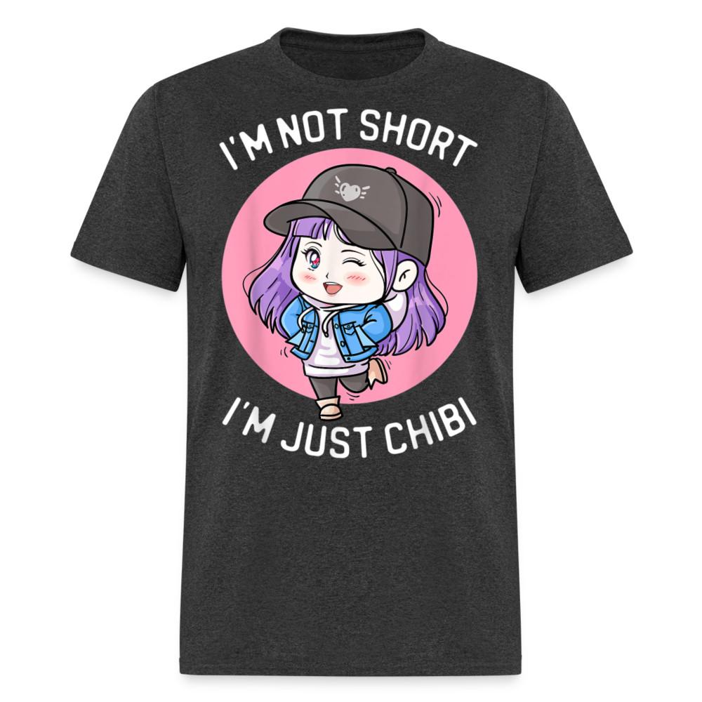 

Im Not Short Im Just Chibi shirt Funny Kawaii Anime Cosplay T-Shirt M