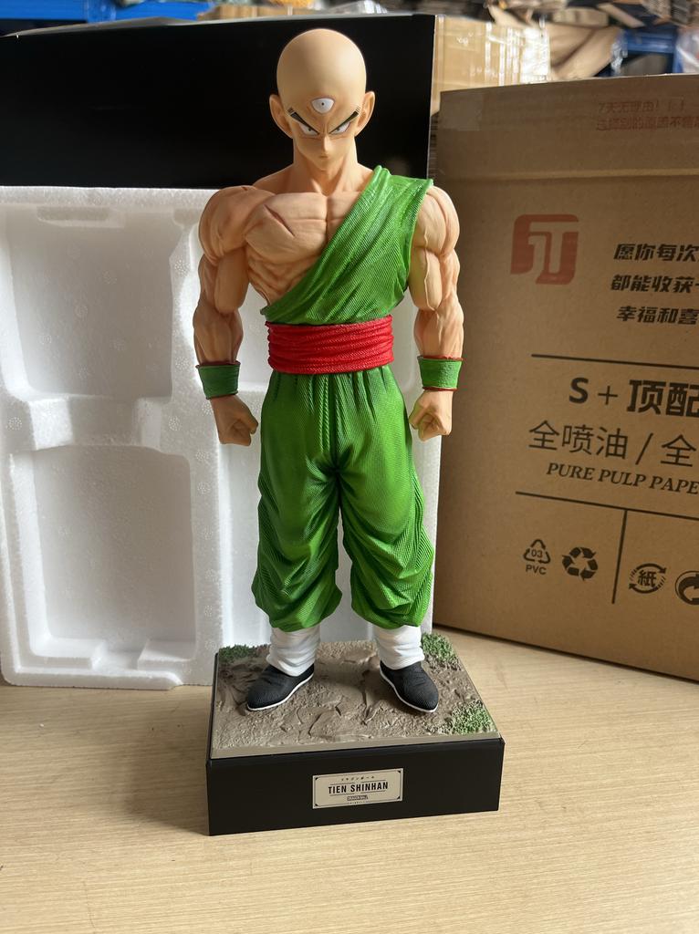 Dragon Ball Studio Eternal Childhood Tien Chaozu Statue Collectible Anime Figure Detailed Warriors Duo Gift Z JT PVC Round Sensory Compression Bouncy
