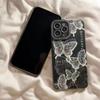 Cute Butterfly Retro Phone Case For Iphone 14 Pro Max 13 Mini 11 12 Shockproof Bumper Cover For Iphone Xr Xs Max X 7 8 Plus Se2