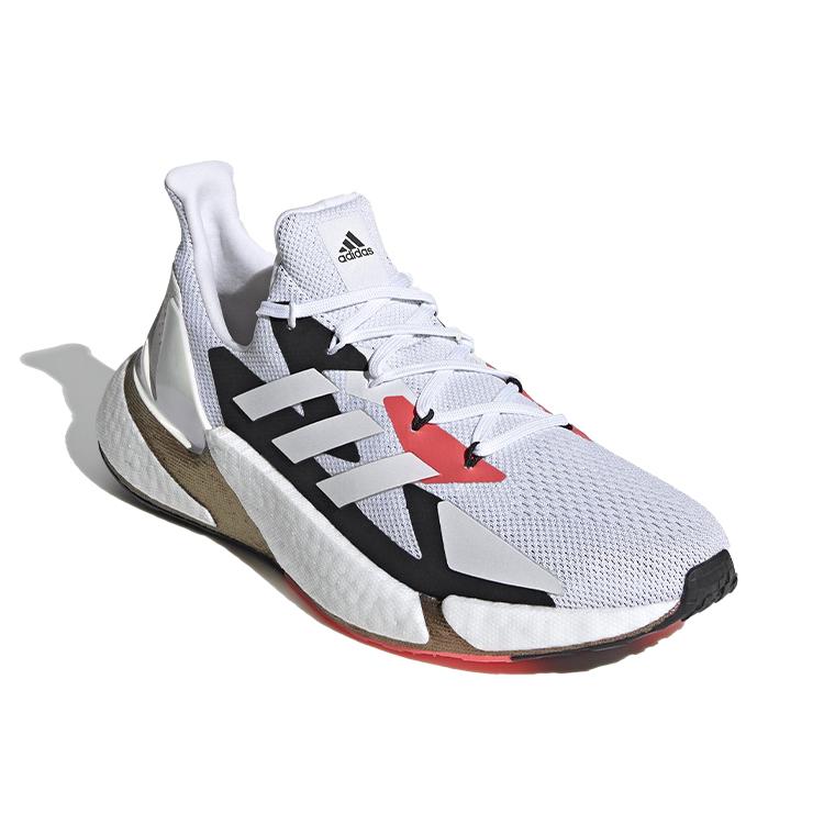 New Adidas X9000L4 Boost White Solar Red Bronze FW8388