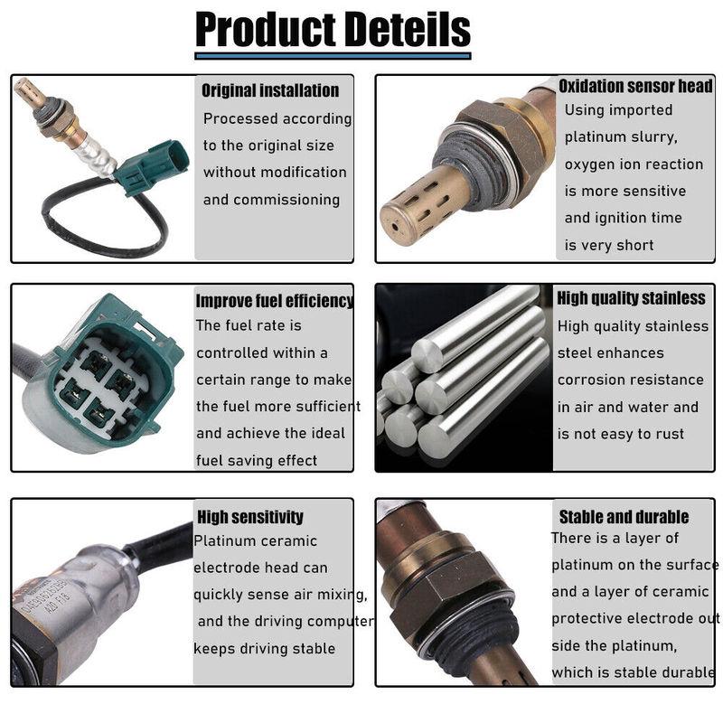 RIGHTPARTS 22690-2A000 226902A000 O2 Oxygen Sensor For Nissan 350Z INFINITI G35 FX45 Q45 2002-2006 Auto Replacement Parts