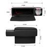 LAIEN Armrest Console Box for Toyota Ace PU Leather Storage Box with Drop Set of 2 Hiace/Regius (200 Series, Wide, Standard, 1st-8th Generation,