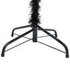 Vidaxl Artificial Christmas Tree With Lights And Baubles, Black, 150 Cm, Pvc