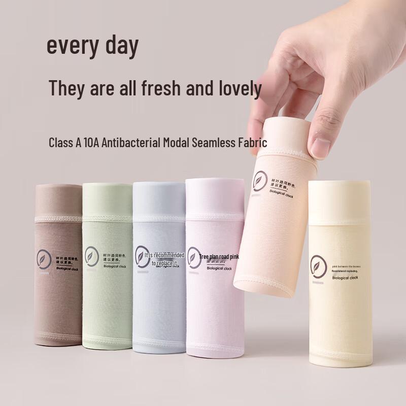 Montagut Women's Seamless Modal Mid-Waist Briefs 3-Pack