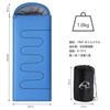 Sleeping Suitable for All Fully and Includes a Storage Bag for Easy Unisex Envelope-style Bag, Seasons, Lightweight, Warm, Waterproof, Cold-resistant,