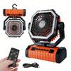 Camping Fan Rechargeable, 20000mAh Large Battery Powered Fan, Ventilador Recargable, 4 Speed Cordless 