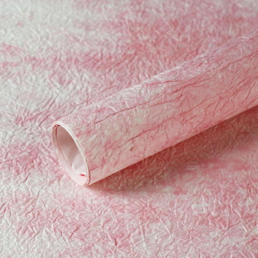 Luxuriöses Handgemachtes Blumenstrauß-Verpackungspapier mit Steintextur