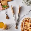 BBQ Grilling Tong Salad Bread Dessert Tong Food Clip Non-Stick Barbecue Clips Cooking Tong Kitchen Accessories