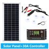 20W-1000W Solar Panel 12V Solar Cell 100A Controller Solar Panel for Phone RV Car MP3 PAD Charger Outdoor Battery Supply Camping