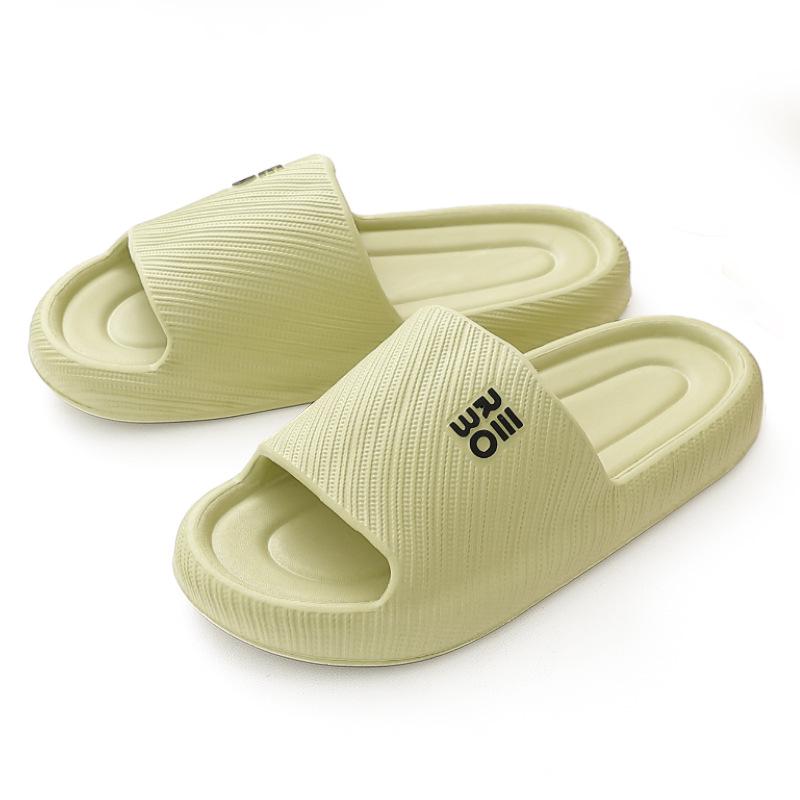 2025 Soft Sole Non-slip EVA Indoor Slippers for Men & Women 36-37 зелёный