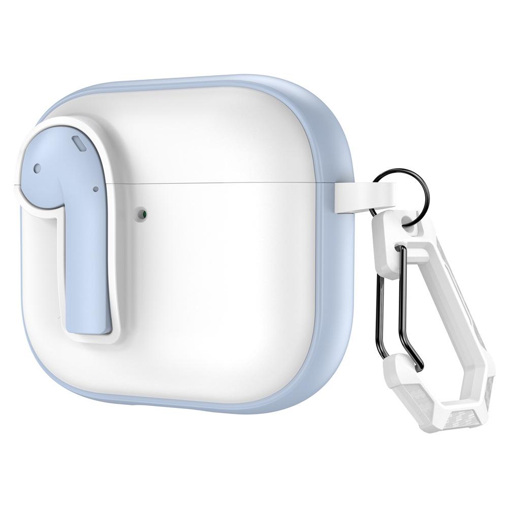 Applicable AirPods 1 generation protective cover lock switch 1st generation pro1 apple bluetooth headset soft case simple anti-drop
