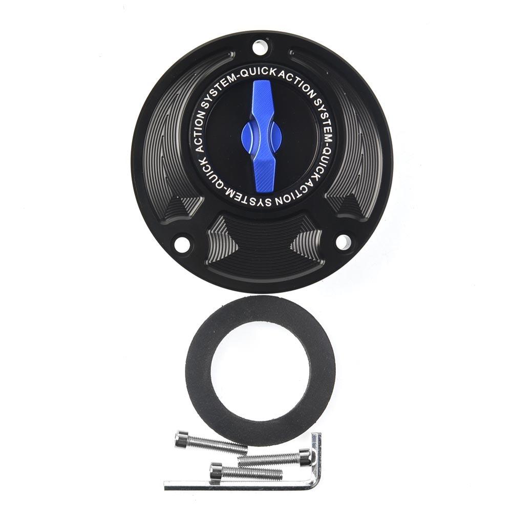Aluminum Fast Gas Fuel Filler Cover Motorcycle Quick Open Tank Cap For Yamaha MT10 MT-10 MT10SP 2016-2025