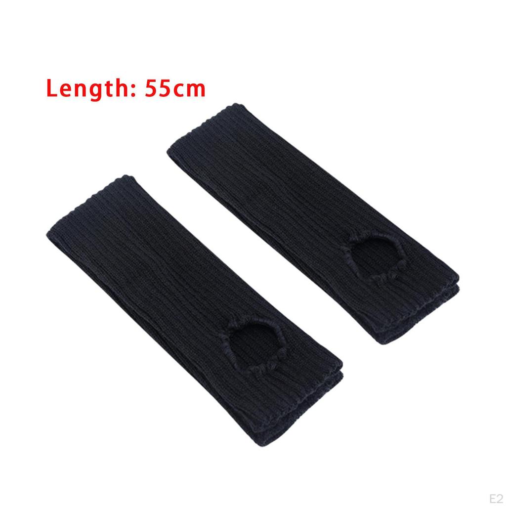 Ballet Leg Warmers Footless Socks Y2K High Stocking over Knee Thigh Legwarmers for