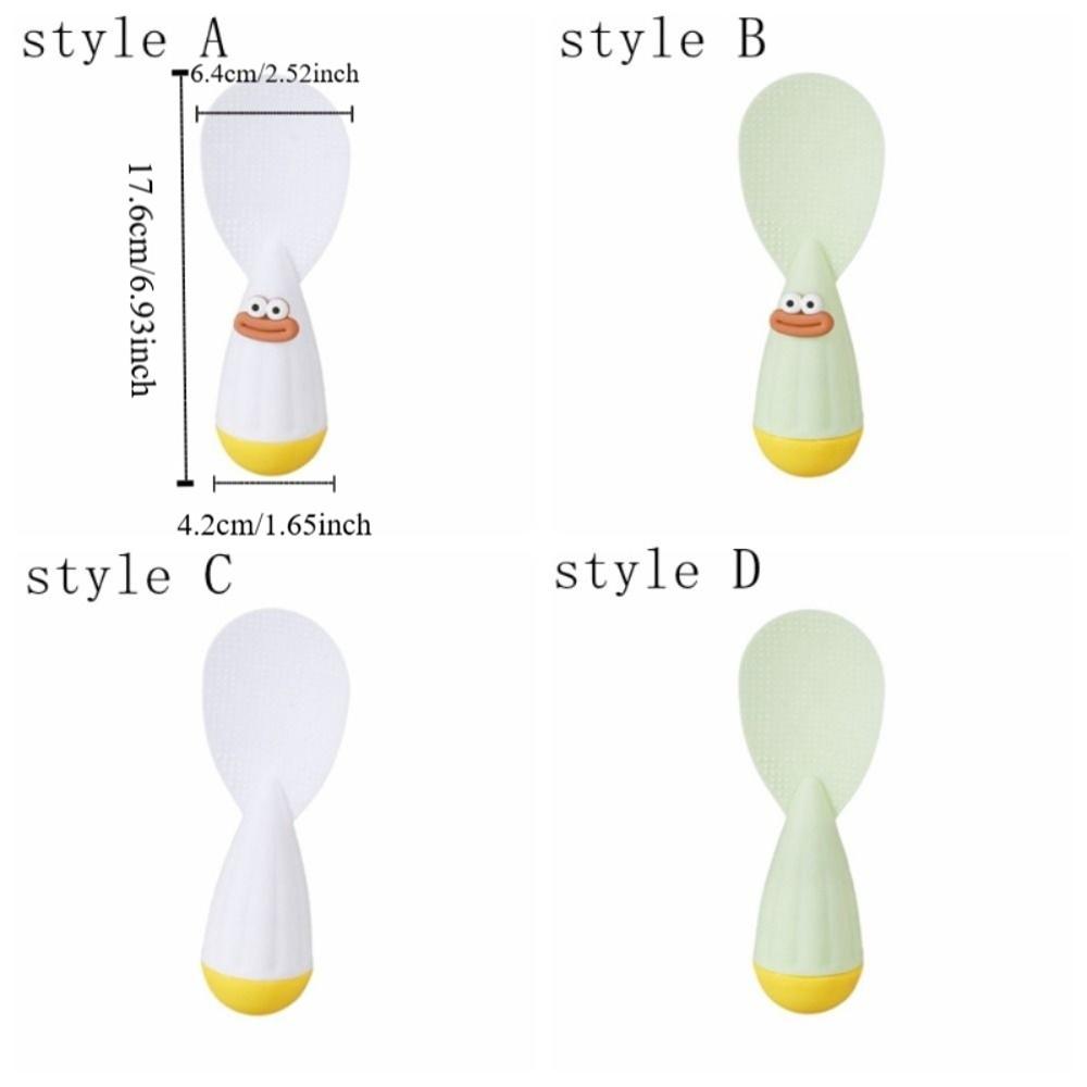 Stand-Up Design Heat-resistant Spoon Kissing Sausage Lips Rice Cooker Spoon  Dining Room