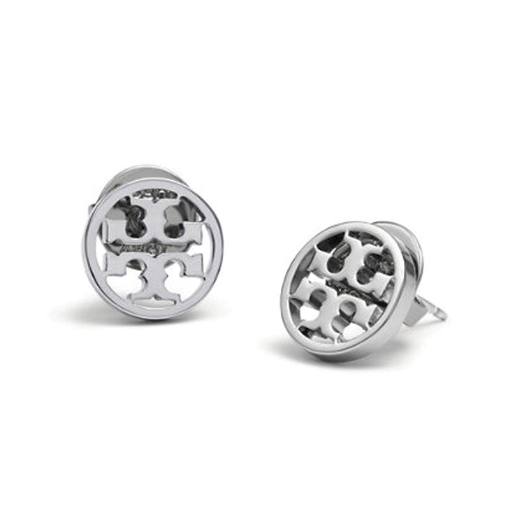 Tory Burch Stylish And Beautiful Earrings Women Earrings Silver 26222-022 Silver,F