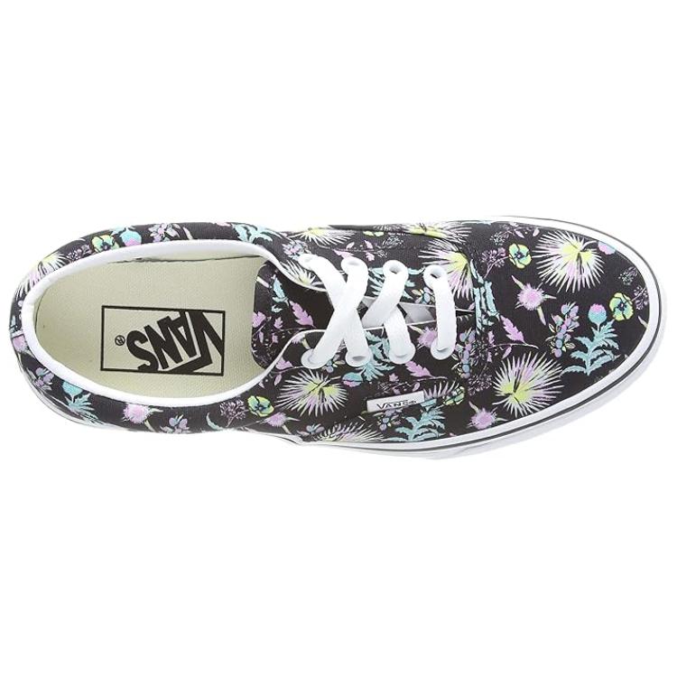 Vans Era Canvas Shock Absorbing Durable Breathable Lightweight Low Top Skate Shoes Gradient Floral Unisex Sneaker VN0A54F13VD