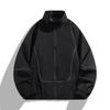 New Coat Men's New Jacket Casual Sports Trench Coat Reflective Strip
