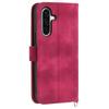 For Samsung Galaxy A56 5G Case Flower Pattern PU Leather Wallet Phone Cover with Strap