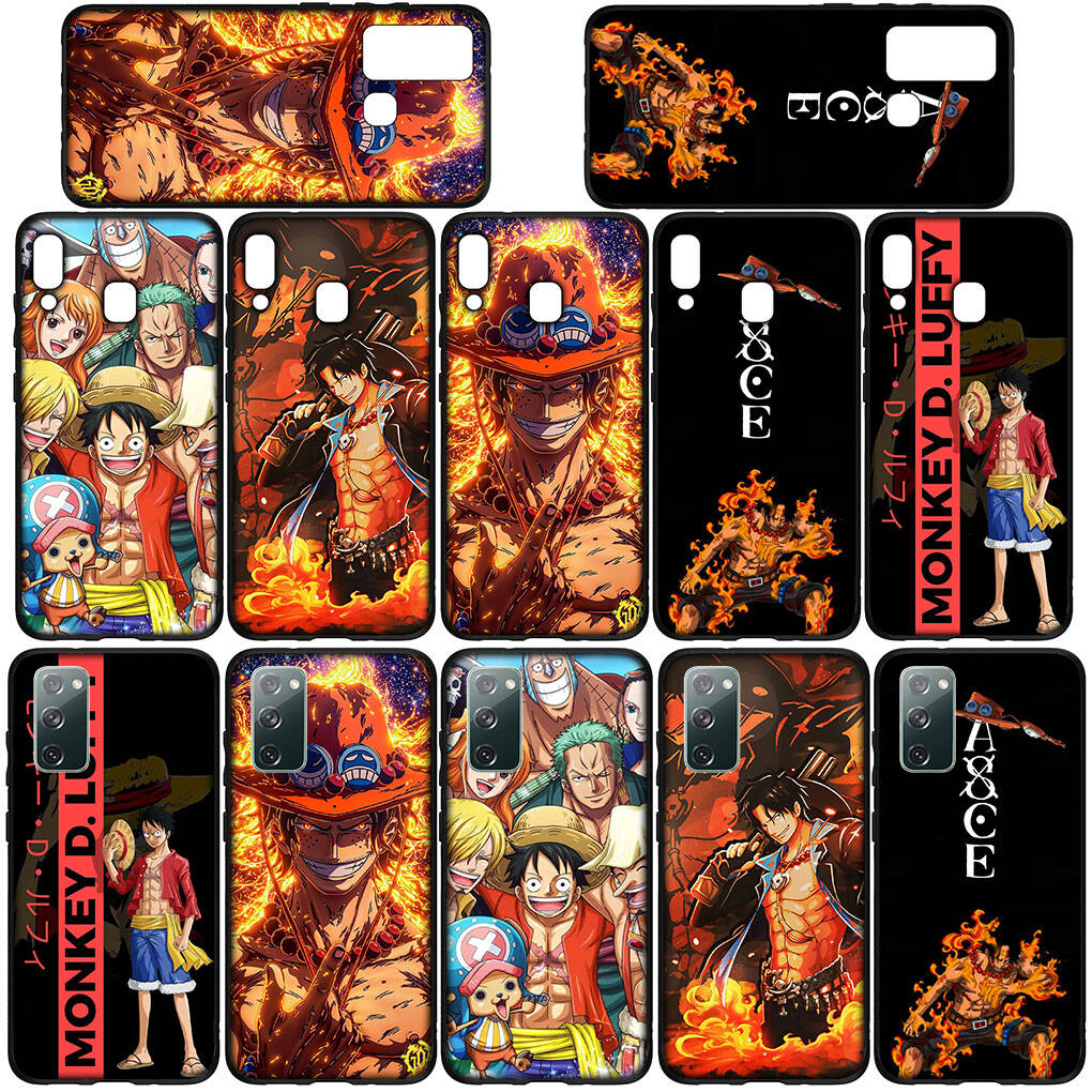 Phone Case for iPhone 17 15 16 Plus Redmi Note 14 12 11 13 Pro Max Huawei P30 P20 Lite Y9 OPPO A60 A40 A80 A38 A54 A17 Ace One Pieces Luffy Cover