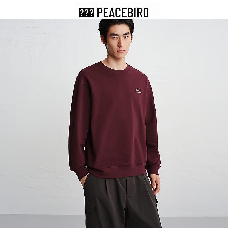 Peacebird Men's Pullover Sweatshirt BACRG1187